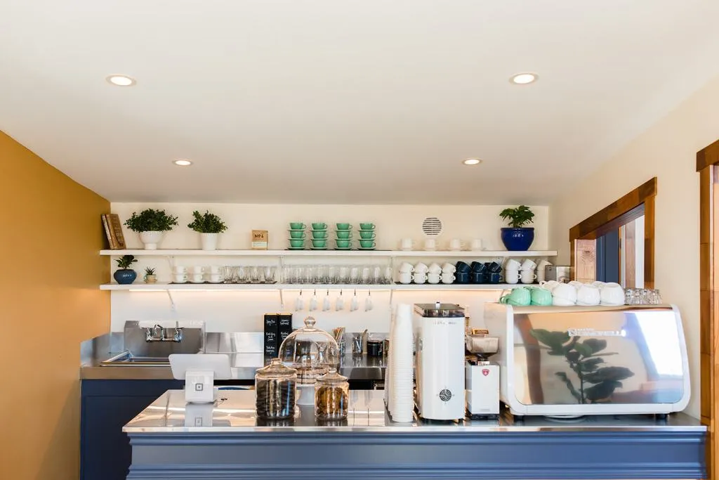 The gathering space at Good Company Coffee